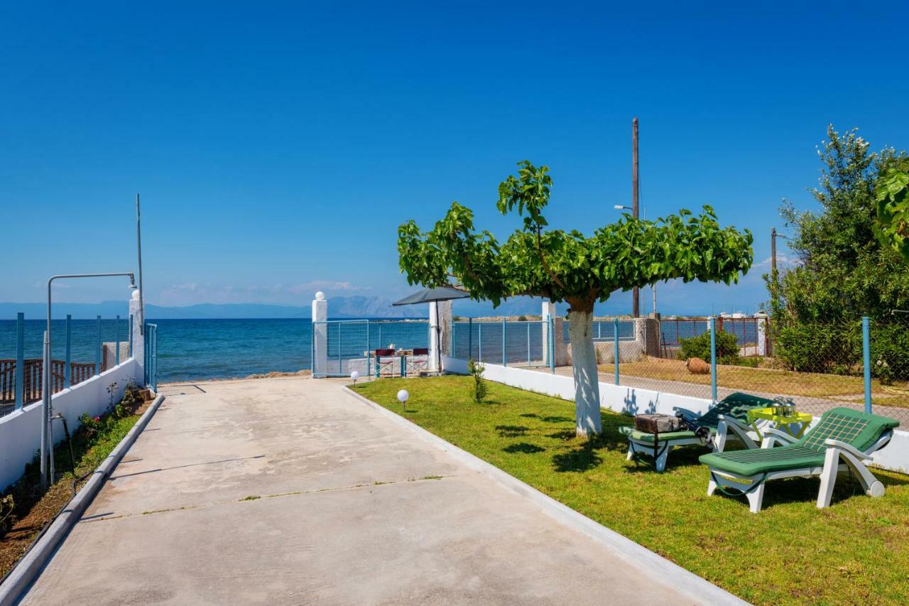 Kiko, The Coastline House Villa Kato Achaḯa Bagian luar foto