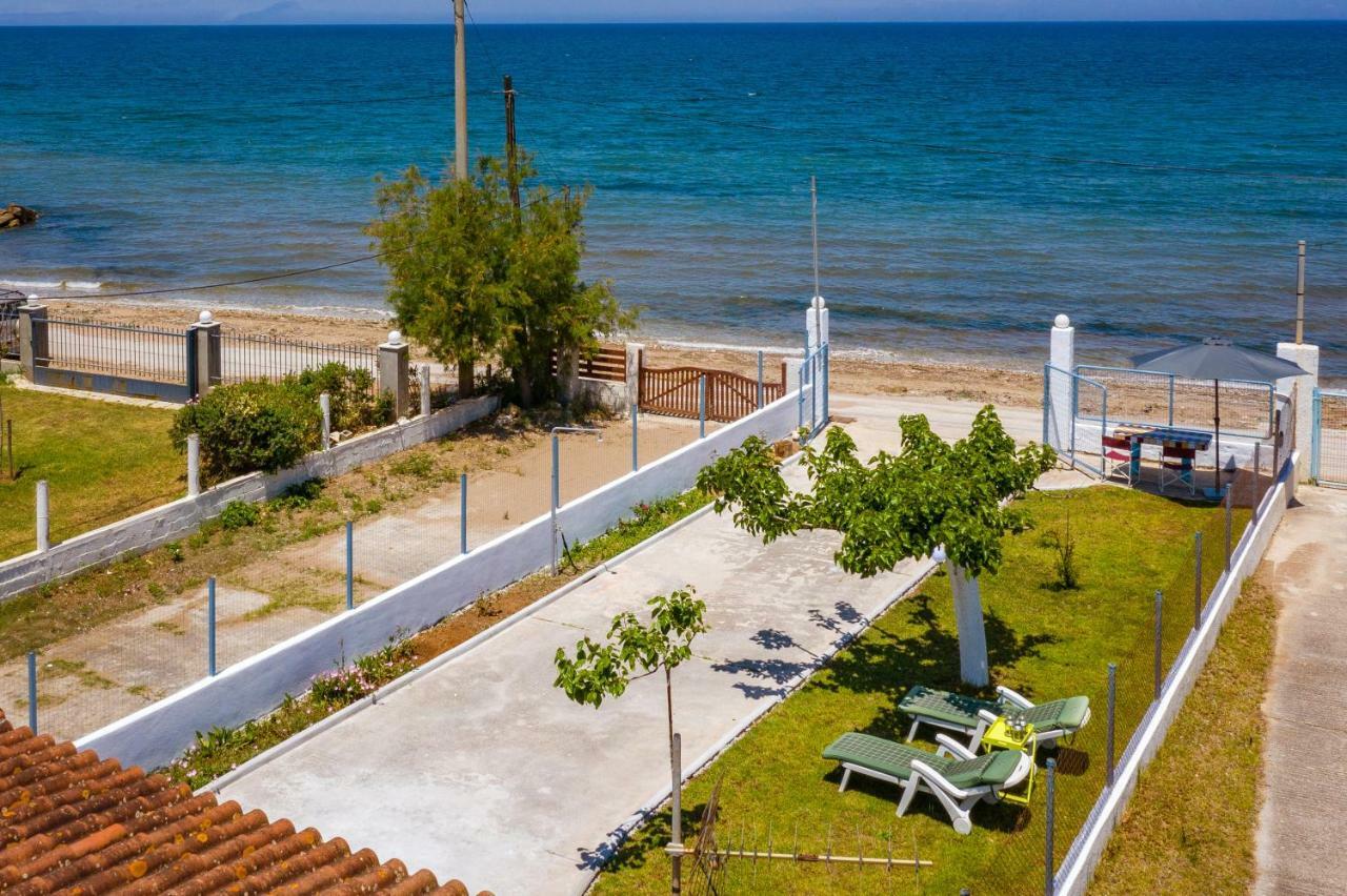 Kiko, The Coastline House Villa Kato Achaḯa Bagian luar foto